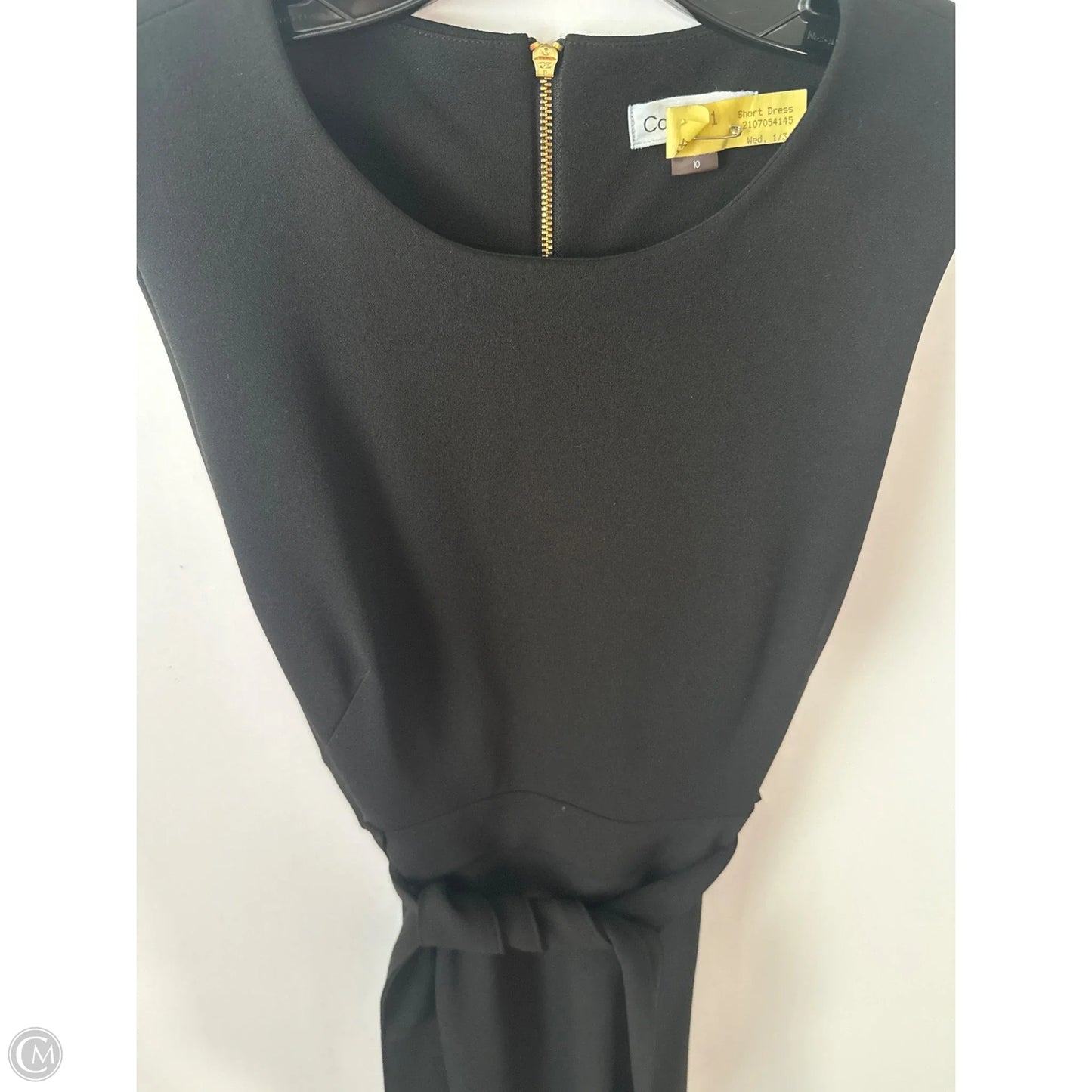 Dress Work By Calvin Klein In Black, Size: M
