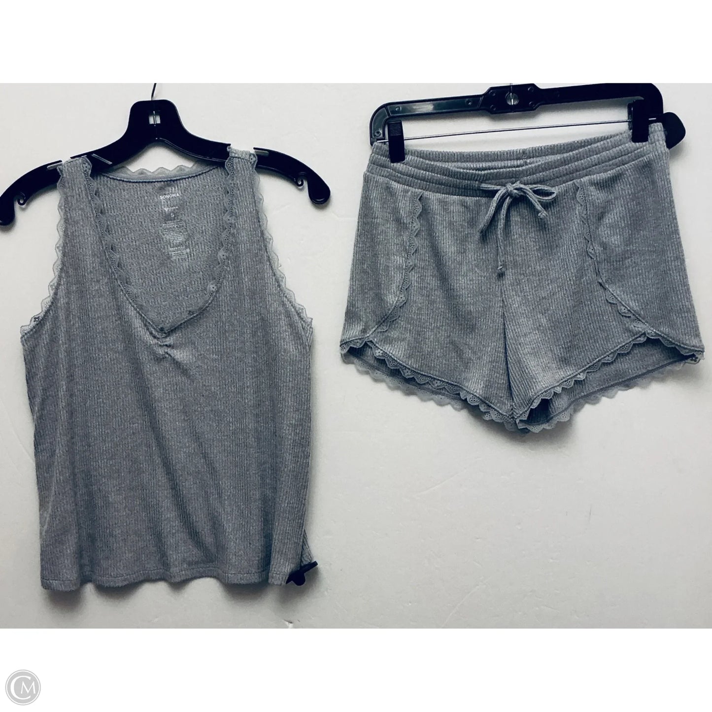 Lounge Set Shorts By Sonoma In Grey, Size: S