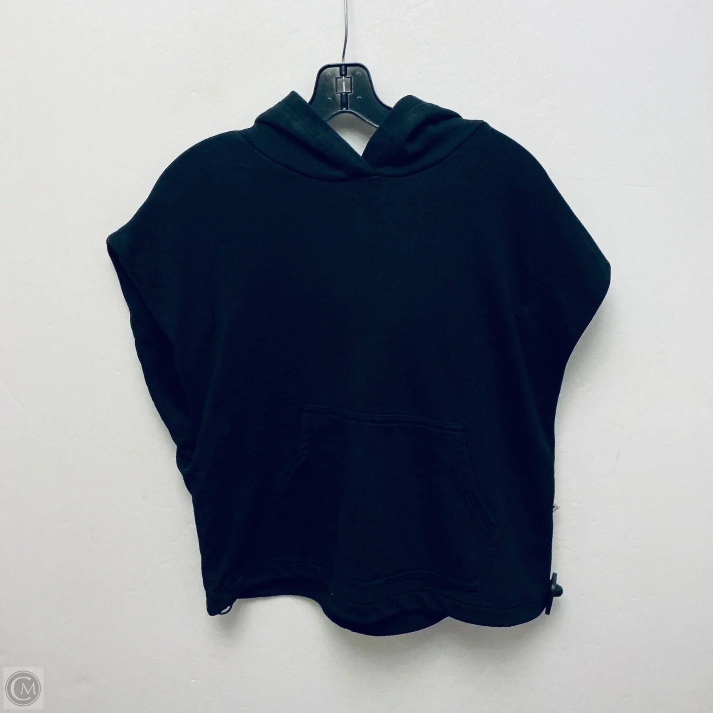 Athletic Sweatshirt Hoodie By Fabletics In Black, Size: S