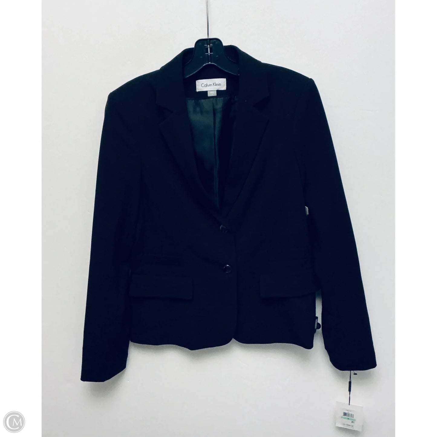 Blazer By Calvin Klein In Black, Size: M