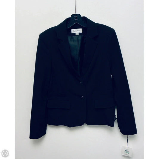Blazer By Calvin Klein In Black, Size: M