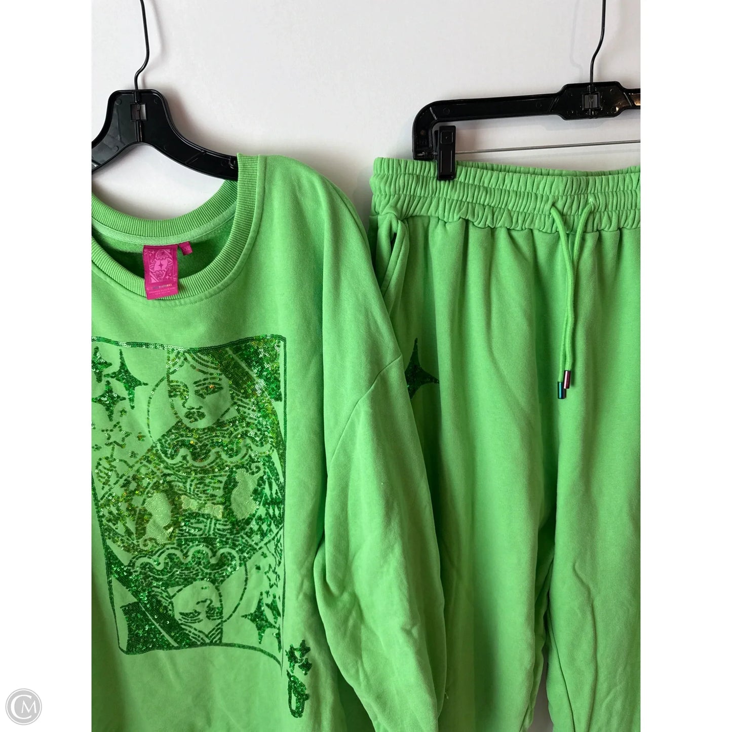 Lounge Set Pants By Cmb In Green, Size: Xxl
