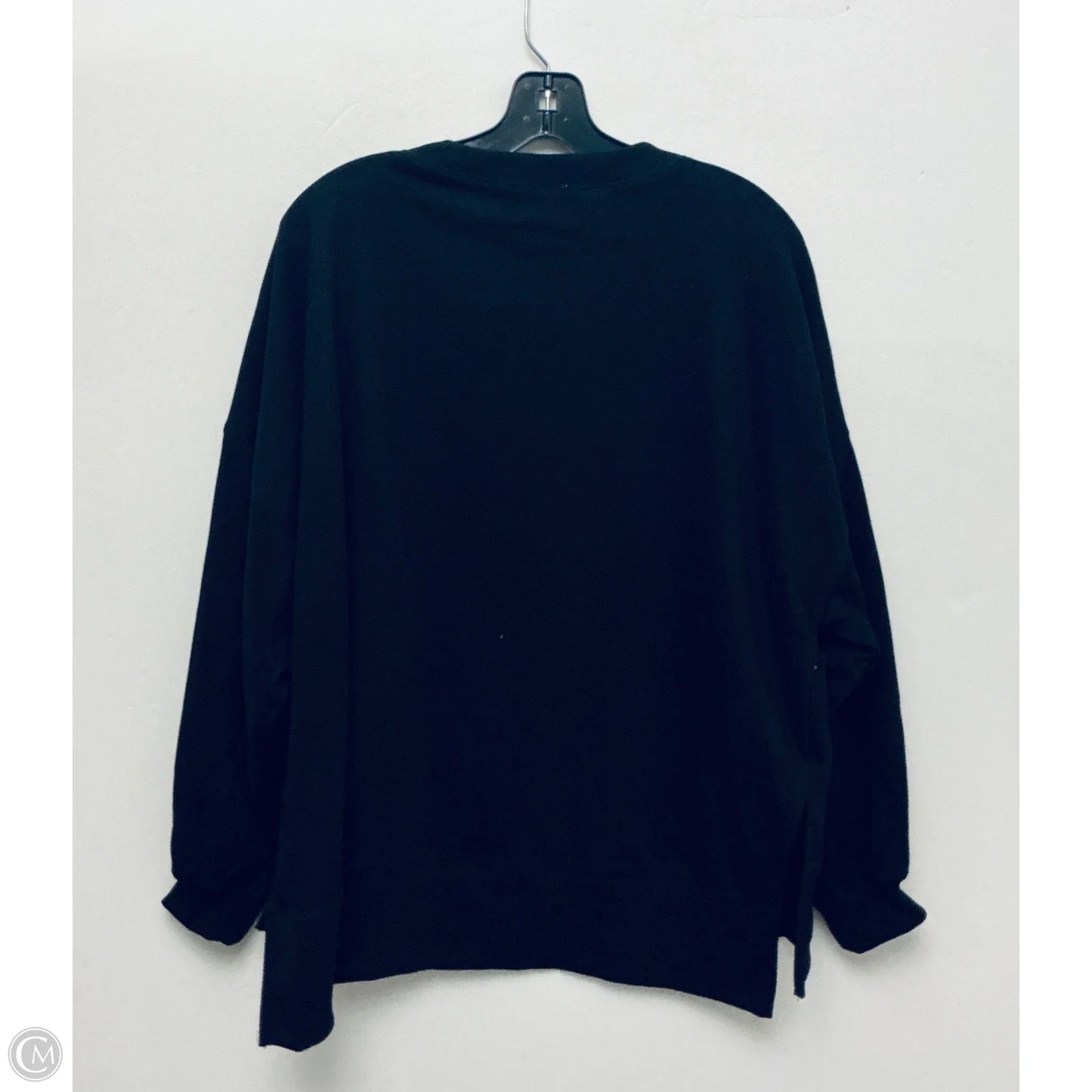 Sweatshirt Crewneck By Peach Love Cream California In Black, Size: L