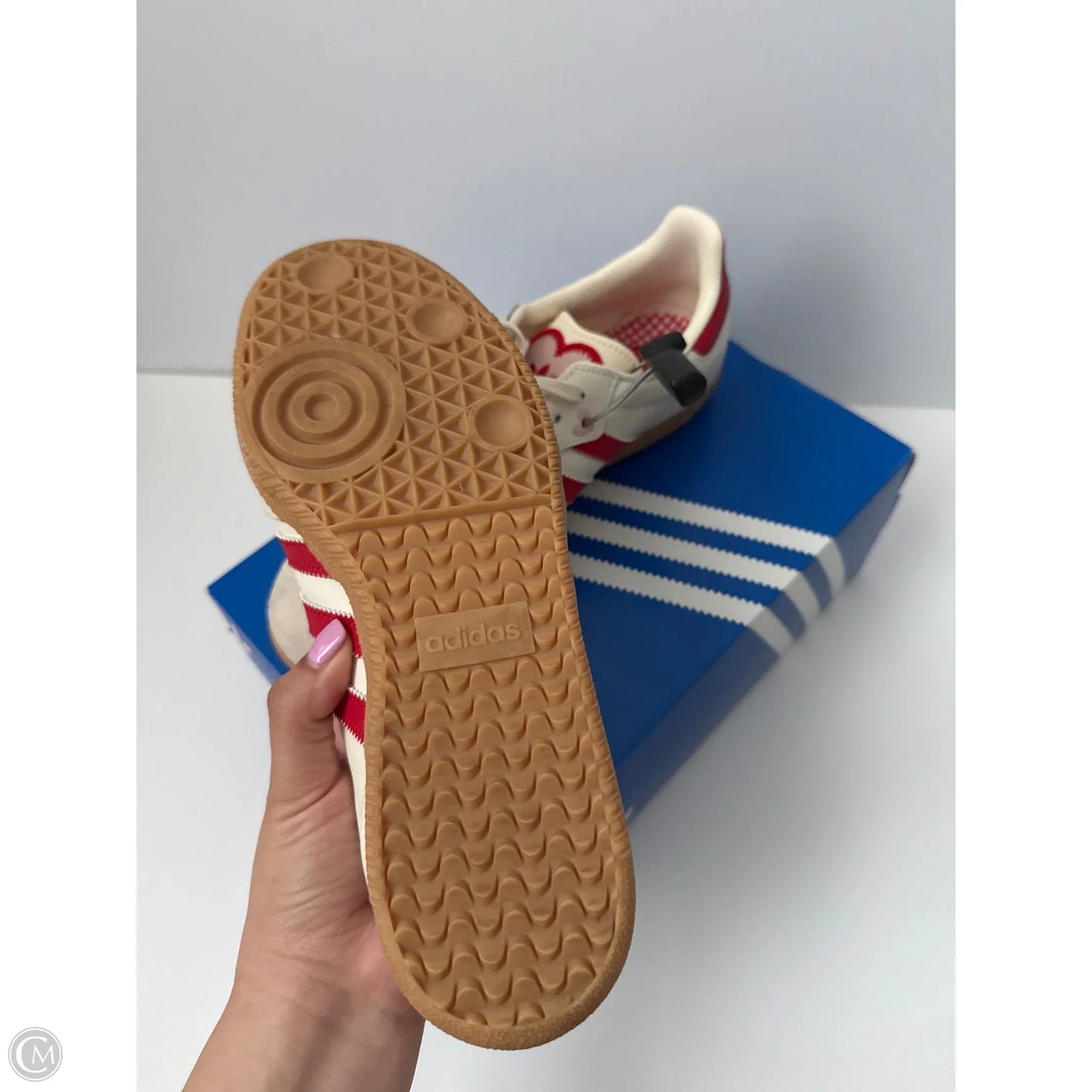 Shoes Athletic By Adidas In Cream, Size: 6
