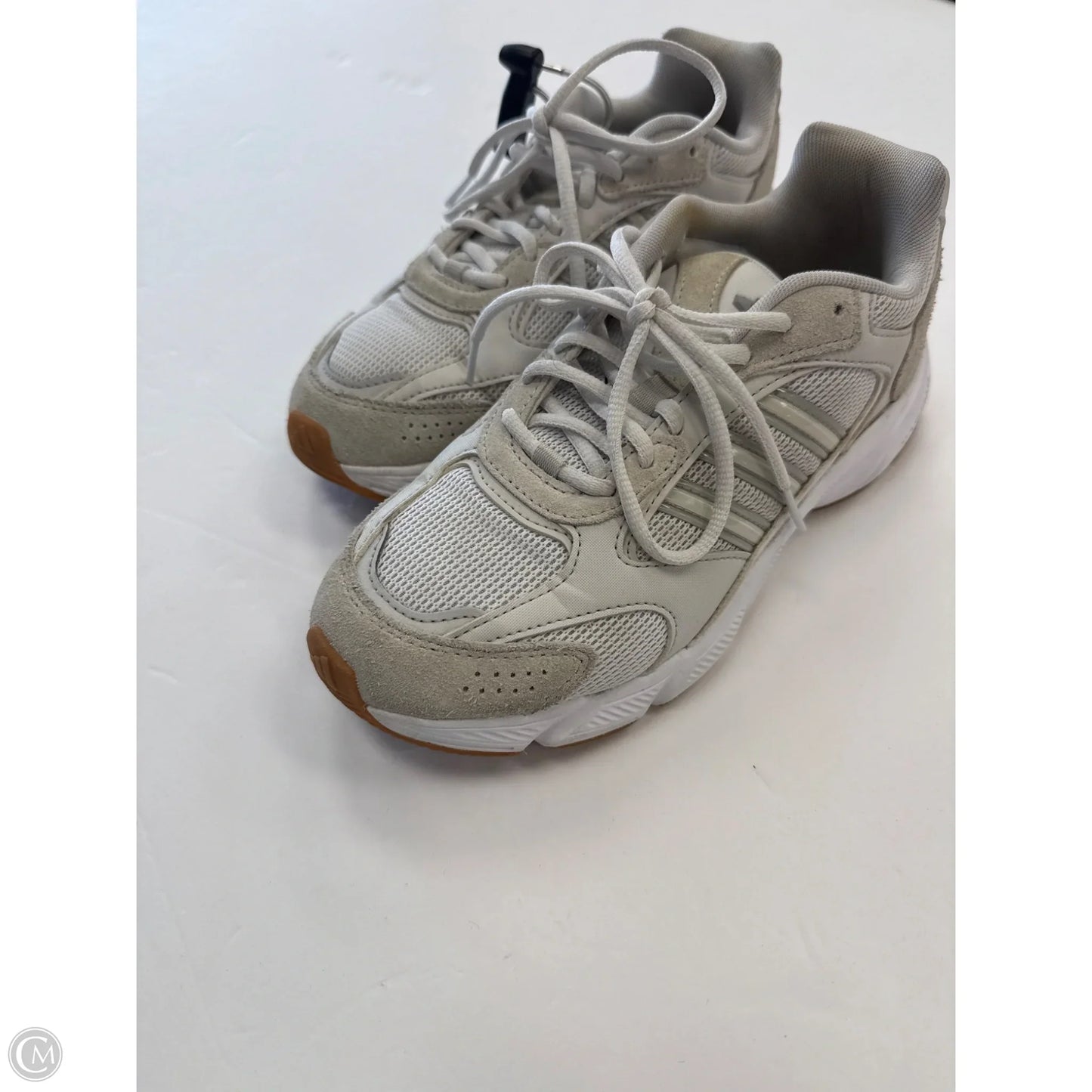 Shoes Athletic By Adidas In Cream, Size: 8