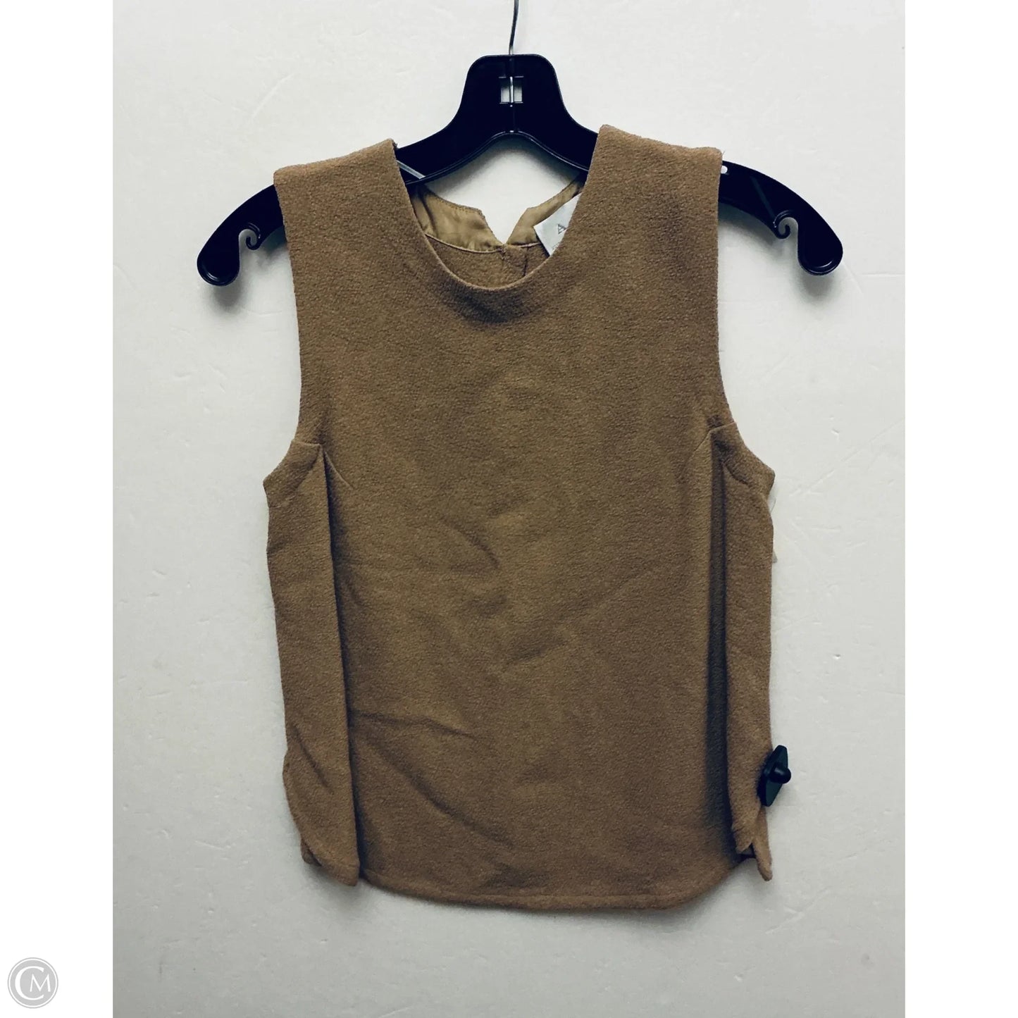 Top Sleeveless By Alc In Tan, Size: Xs