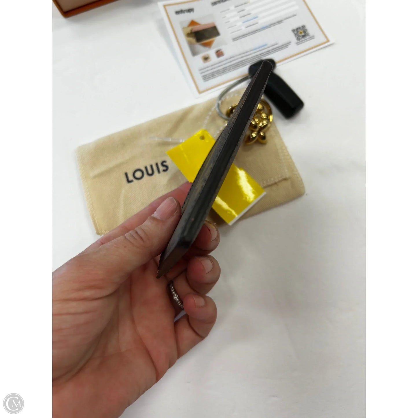 Id/card Holder Luxury Designer By Louis Vuitton