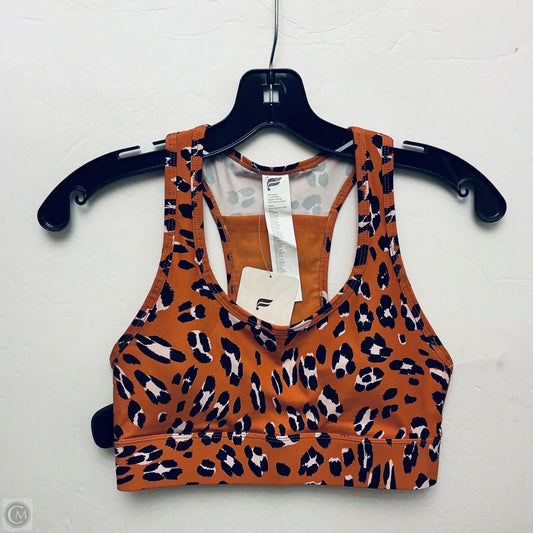 Athletic Bra By Fabletics In Animal Print, Size: Xs