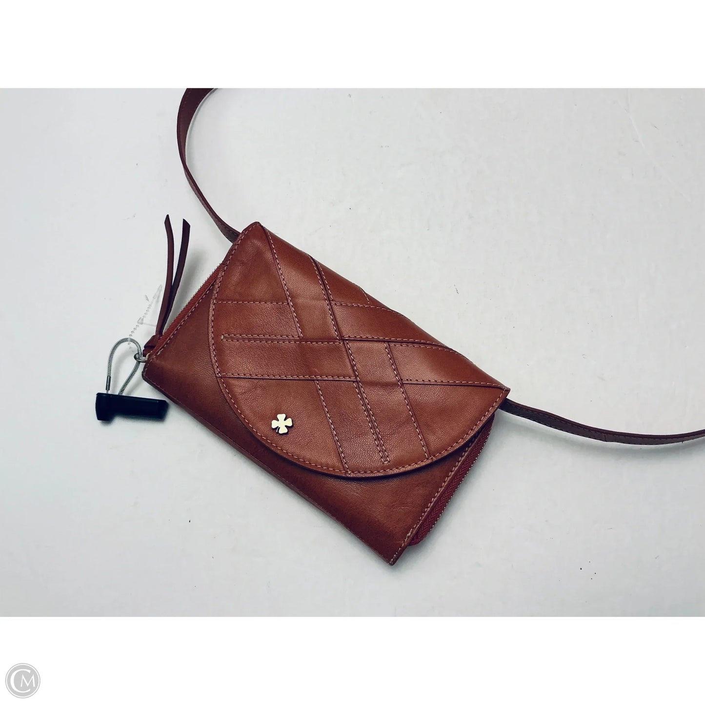 Crossbody Leather By Lucky Brand, Size: Small