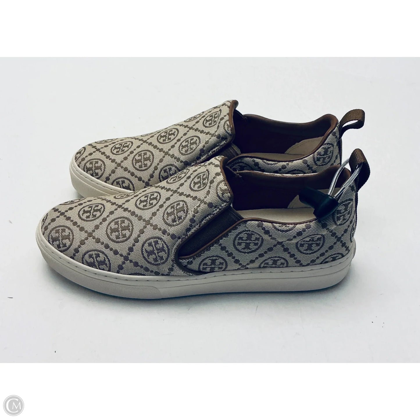 Shoes Designer By Tory Burch In Brown & Tan, Size: 8