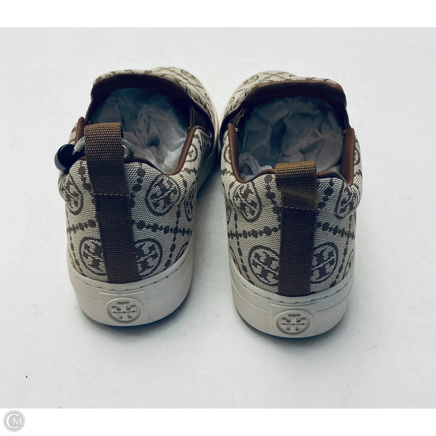 Shoes Designer By Tory Burch In Brown & Tan, Size: 8