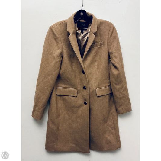 Coat Peacoat By J. Crew In Tan, Size: M