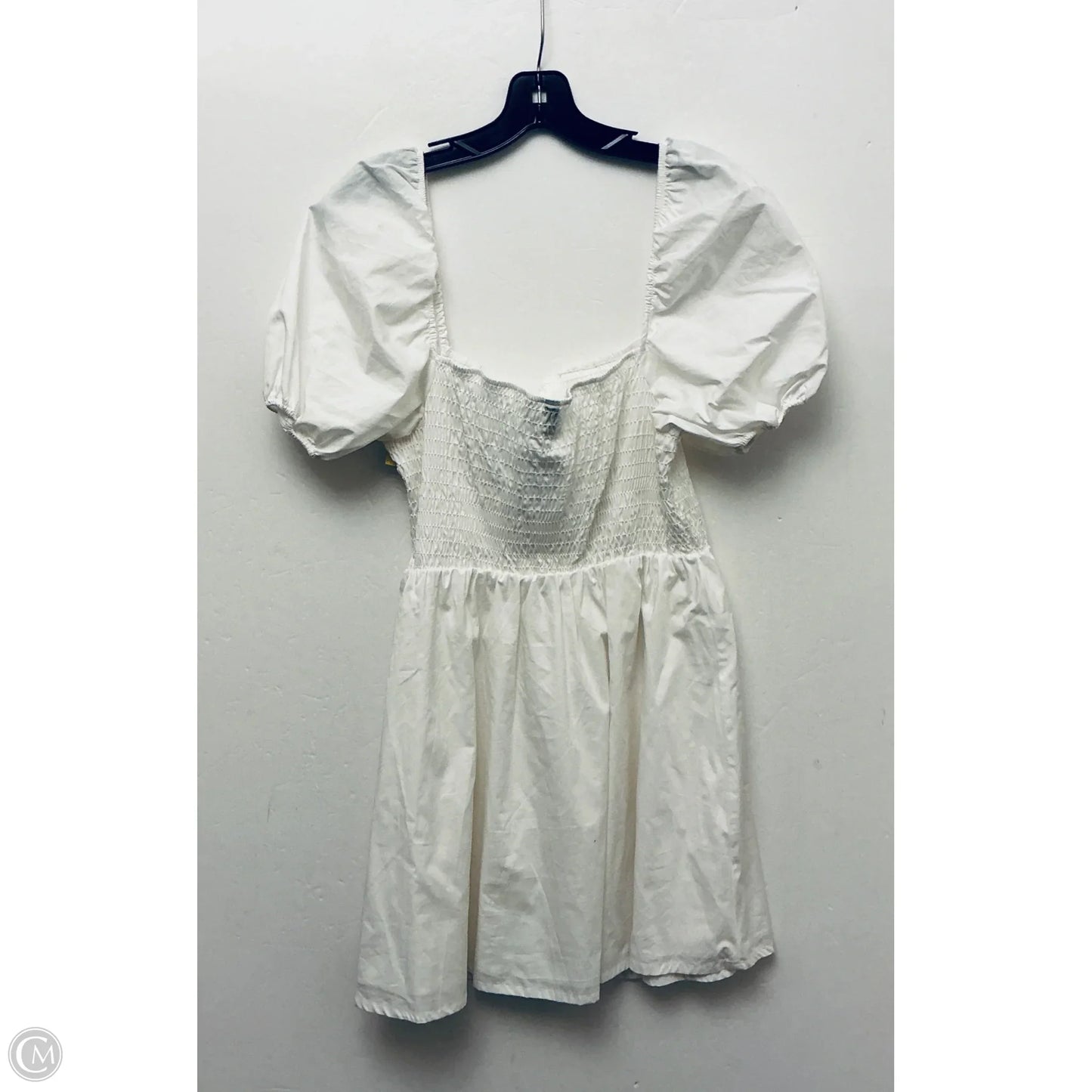 Dress Casual Midi By Divided In White, Size: L