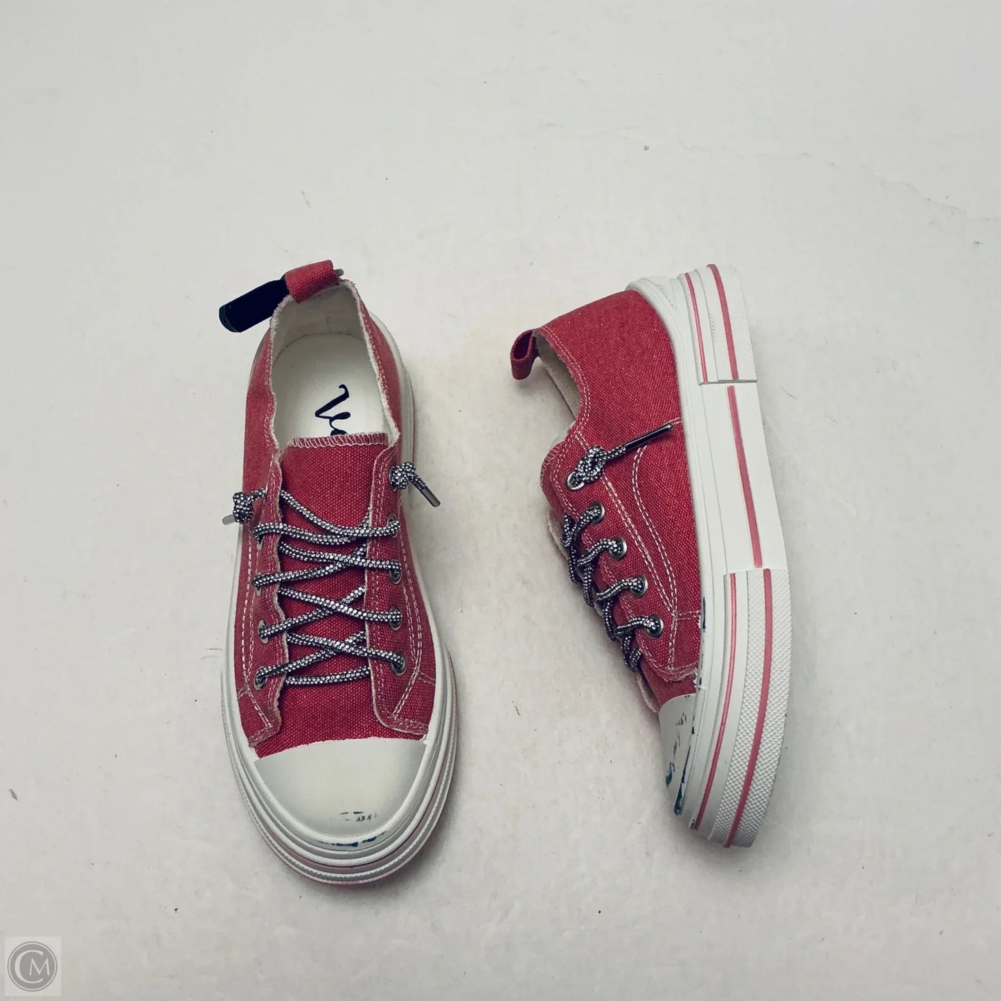 Shoes Sneakers By Very G In Pink, Size: 6.5