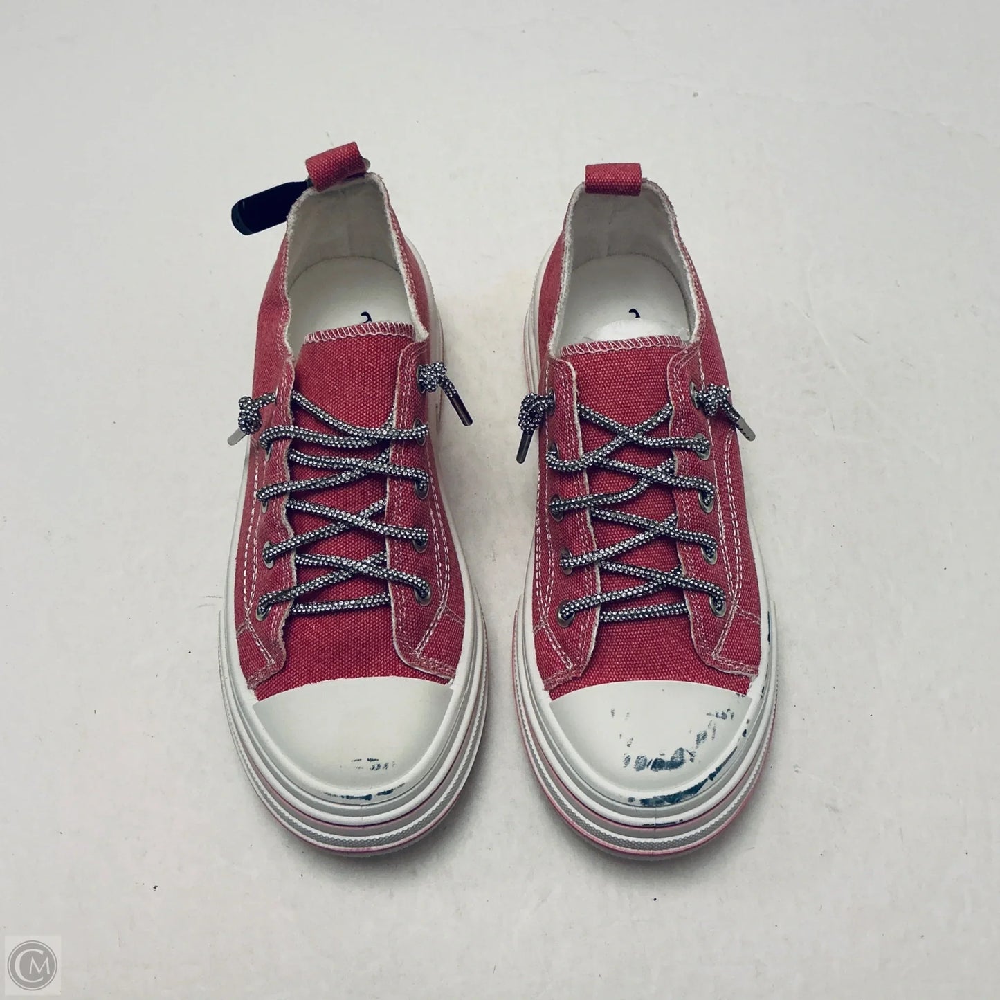 Shoes Sneakers By Very G In Pink, Size: 6.5
