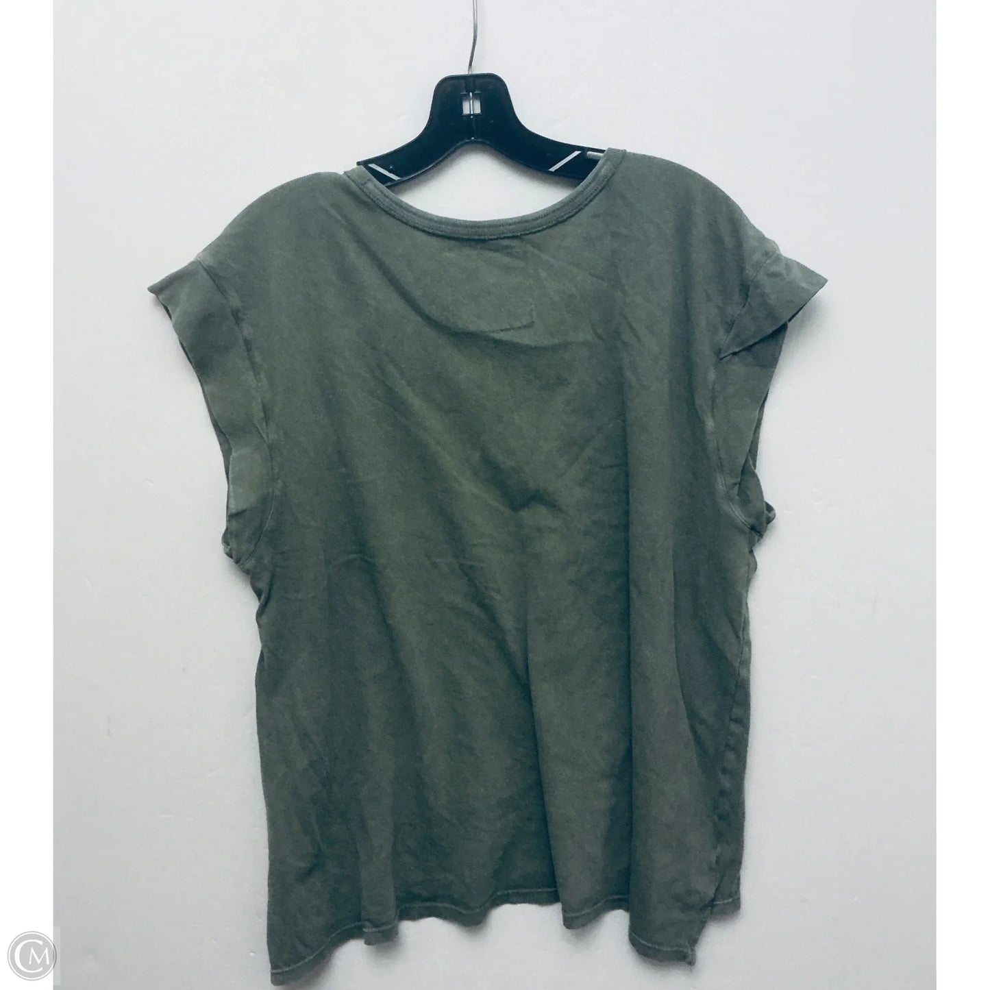 Top Short Sleeve Basic By Aerie In Green, Size: S