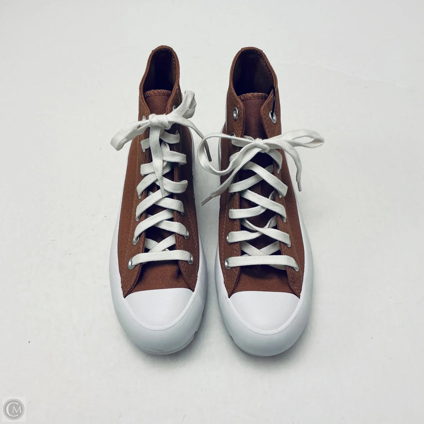 Shoes Sneakers Platform By Converse In Brown, Size: 7.5