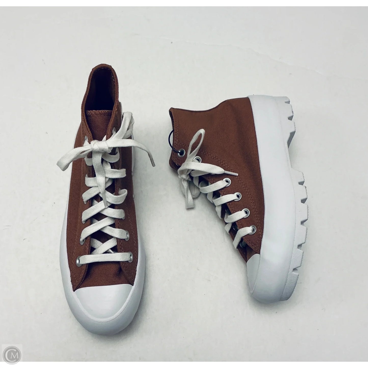 Shoes Sneakers Platform By Converse In Brown, Size: 7.5