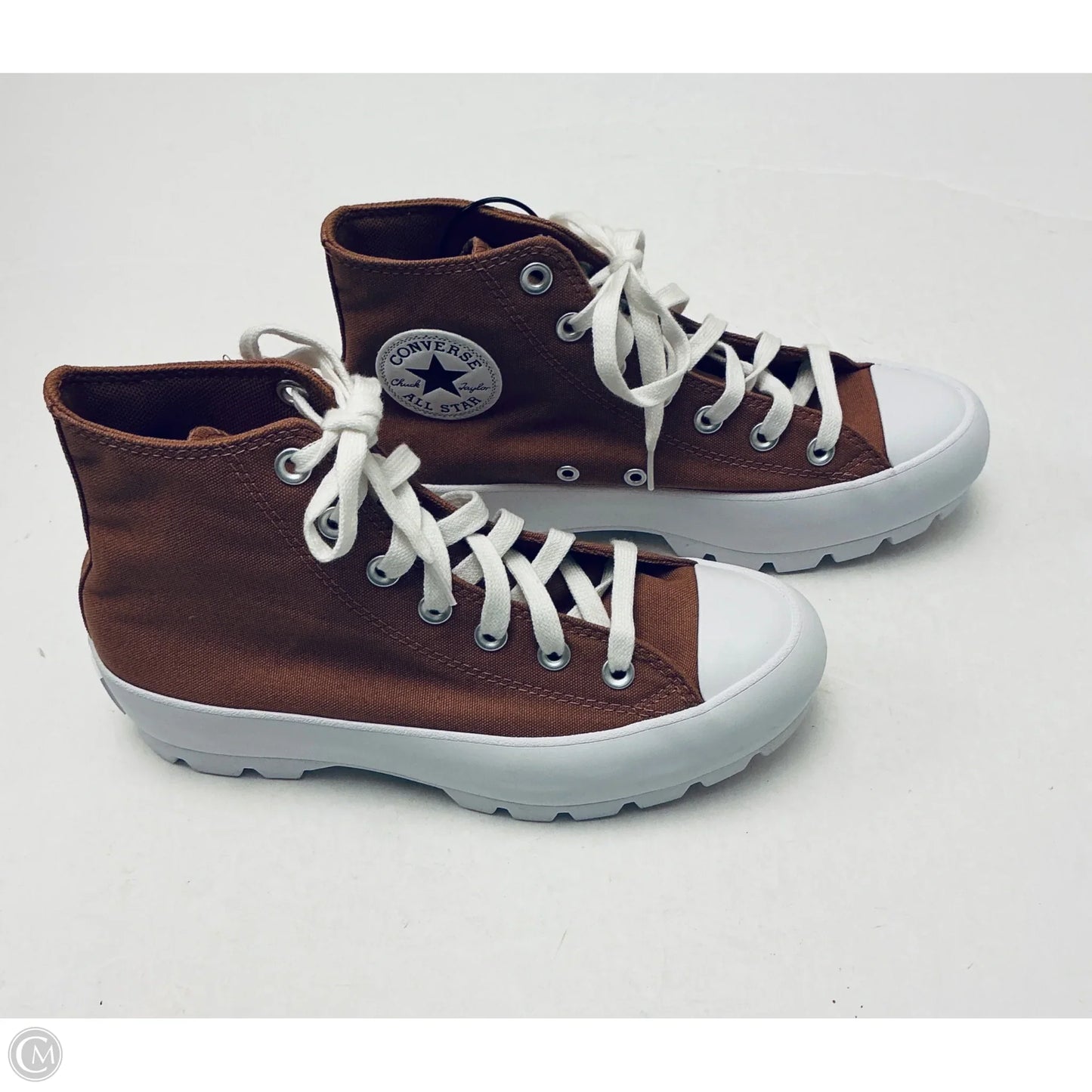 Shoes Sneakers Platform By Converse In Brown, Size: 7.5