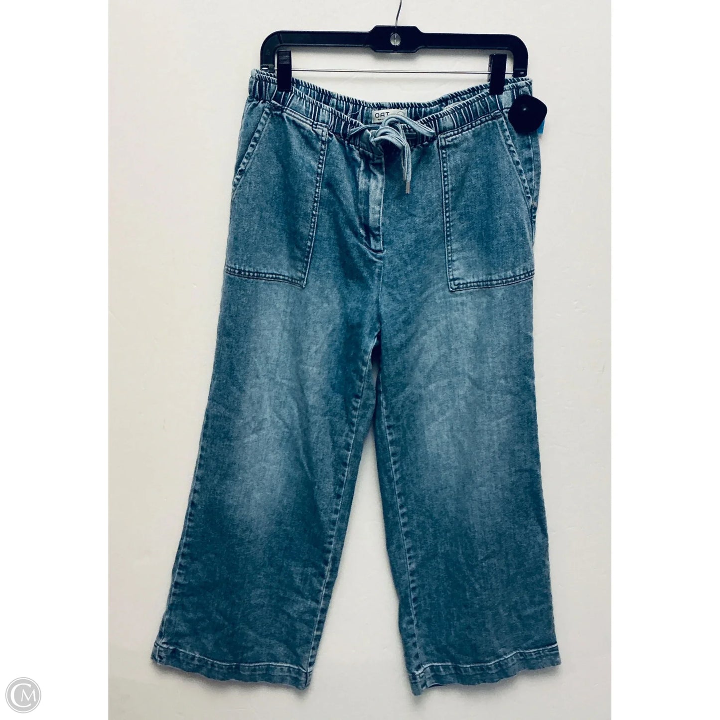 Jeans Wide Leg By Oat In Blue Denim, Size: 10