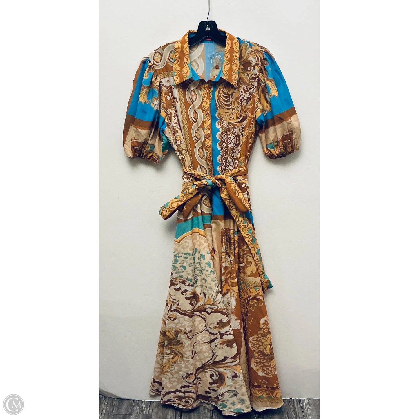 Dress Casual Maxi By Flying Tomato In Yellow, Size: L