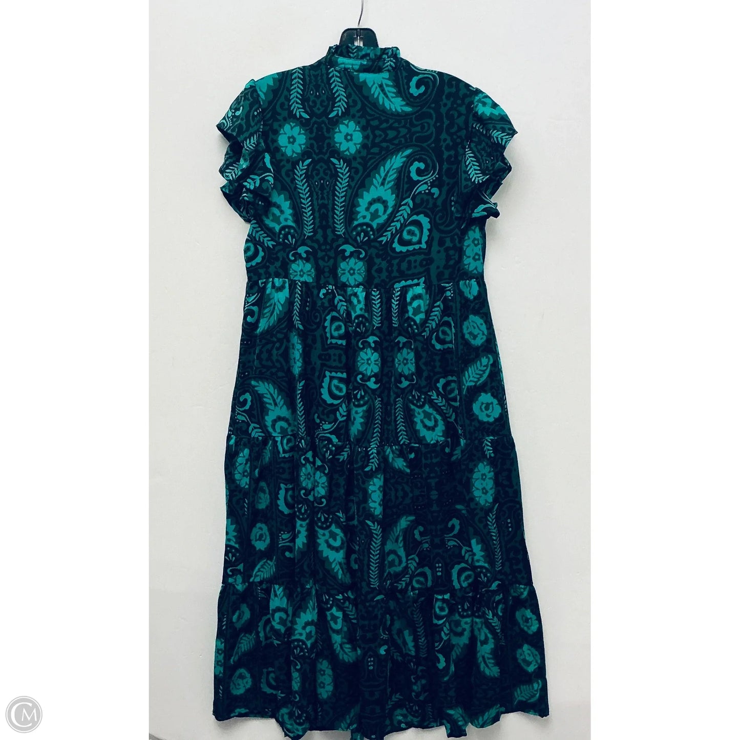 Dress Casual Maxi By Entro In Green, Size: S
