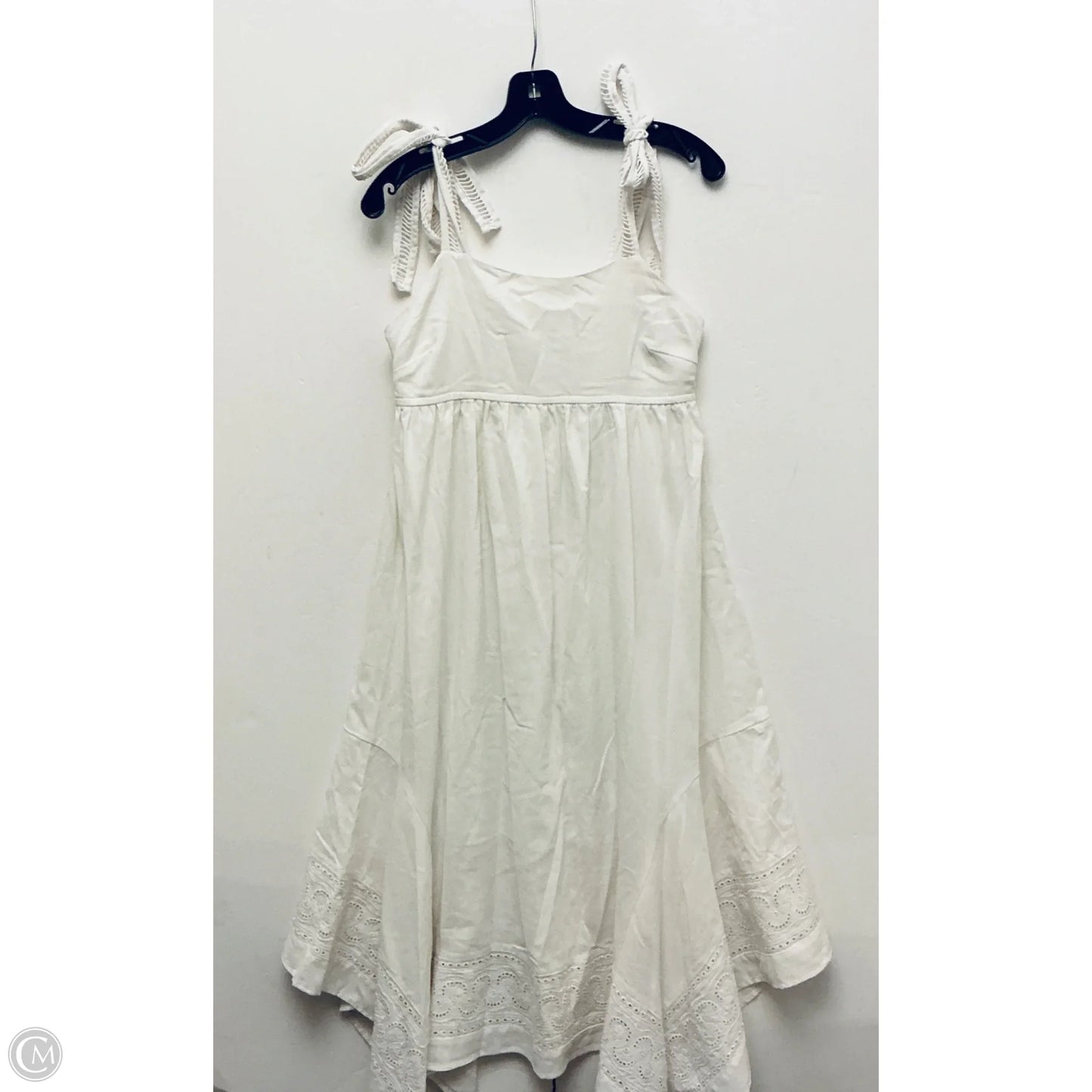 Dress Casual Maxi By Moon River In White, Size: L