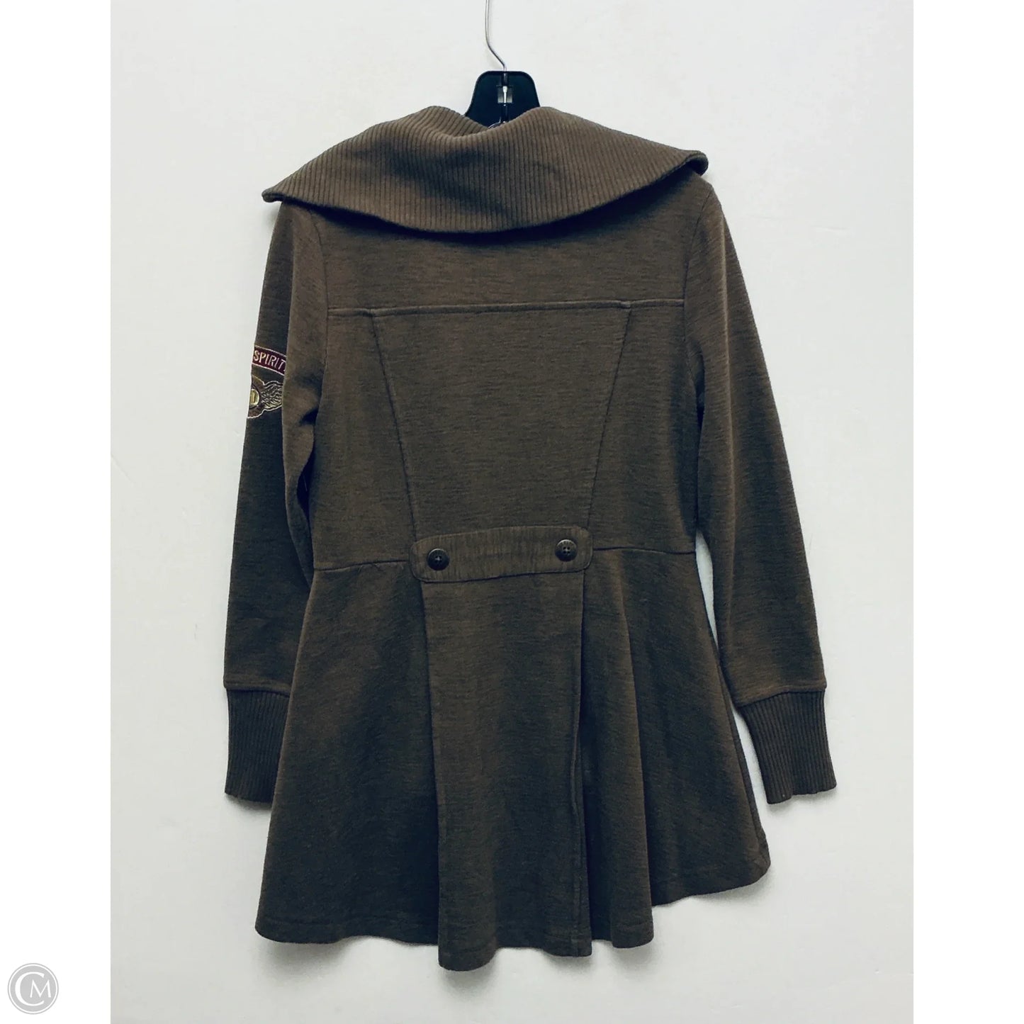 Sweater Cardigan By Harley Davidson In Green, Size: M