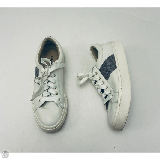 Shoes Sneakers By Vaneli In White, Size: 8