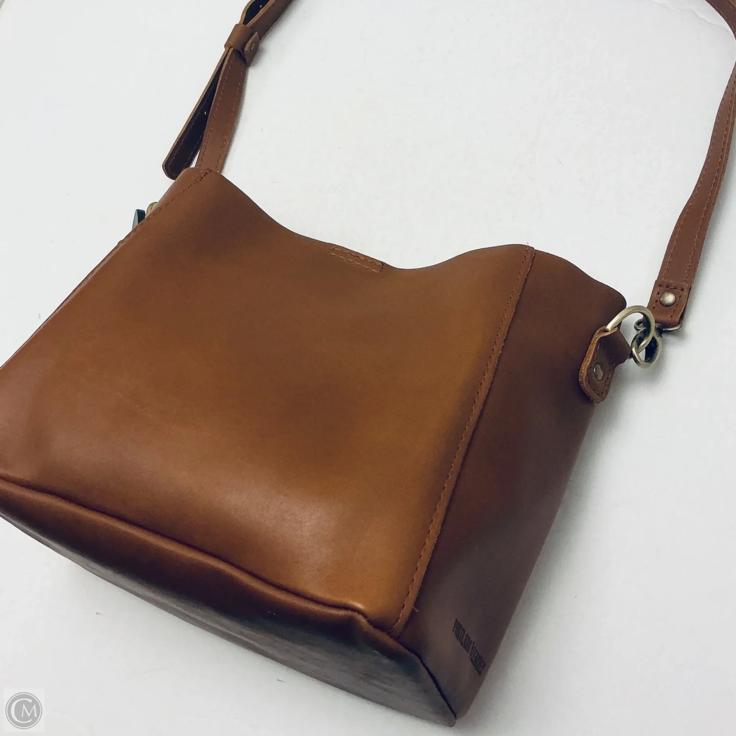 Handbag Leather By Portland Leather, Size: Medium