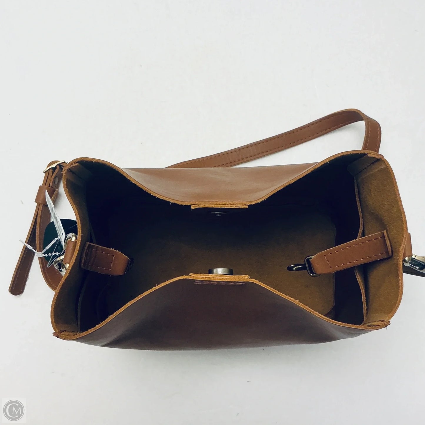 Handbag Leather By Portland Leather, Size: Medium