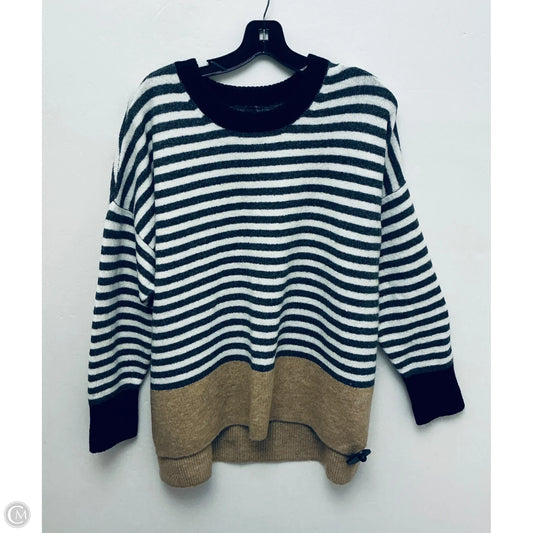 Sweater By Vince Camuto In Striped Pattern, Size: L
