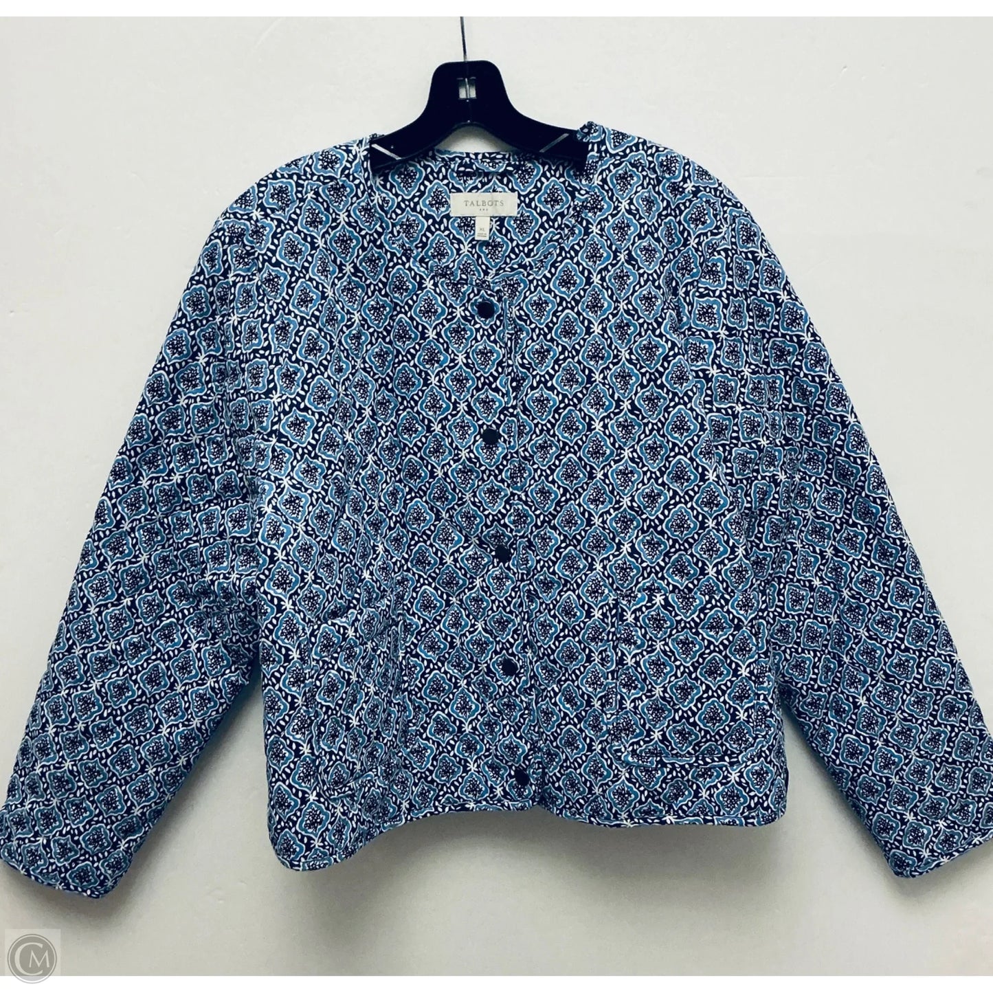 Jacket Other By Talbots In Blue, Size: Xl
