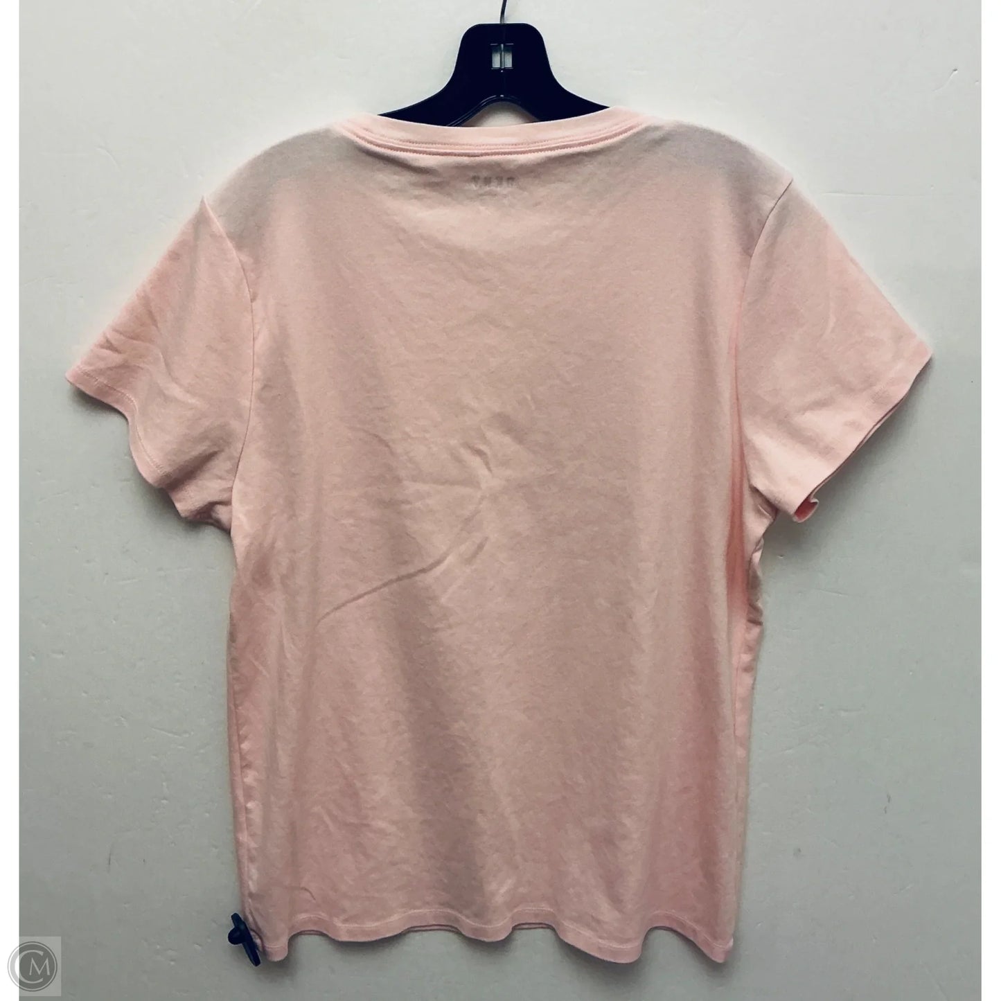 Top Short Sleeve Basic By Dkny In Pink, Size: Xxl