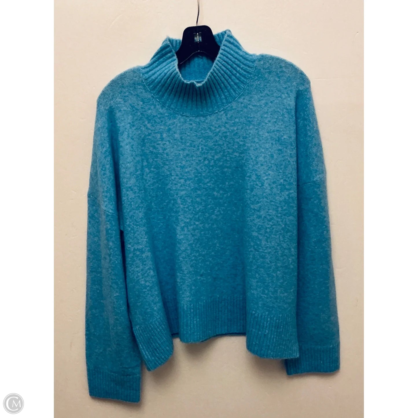 Sweater By Loft In Blue, Size: L
