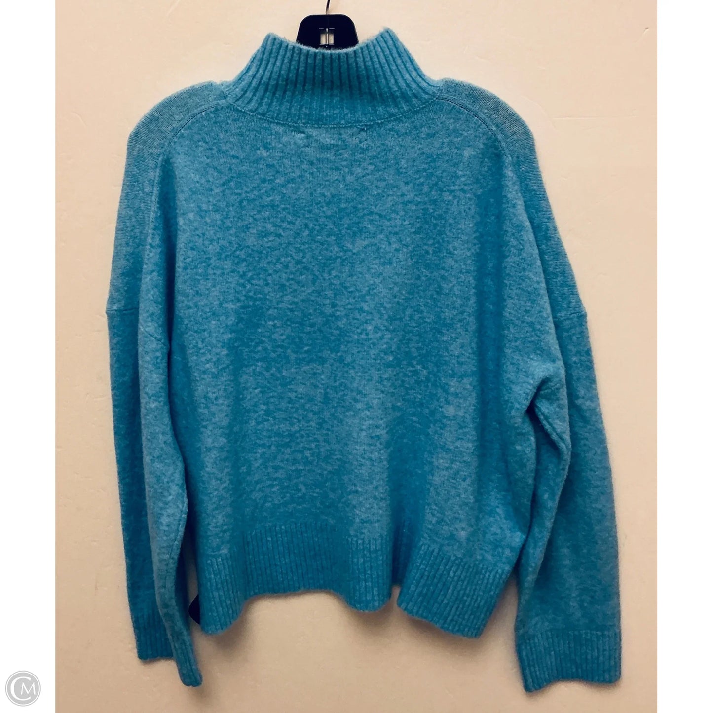 Sweater By Loft In Blue, Size: L