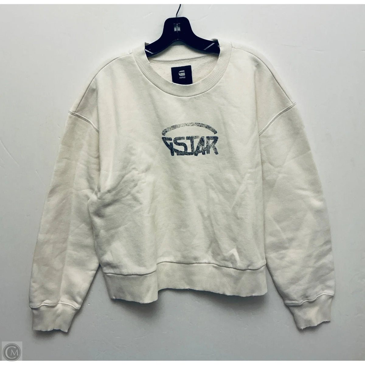 Sweatshirt Collar By Cmb In White, Size: Xl