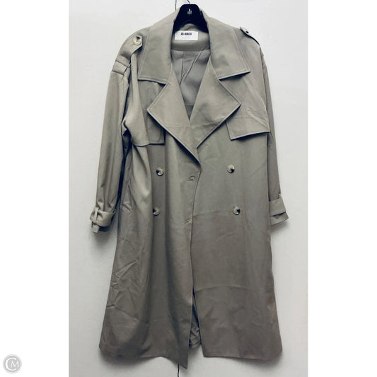 Coat Trench Coat By 4th & Reckless In Tan, Size: M