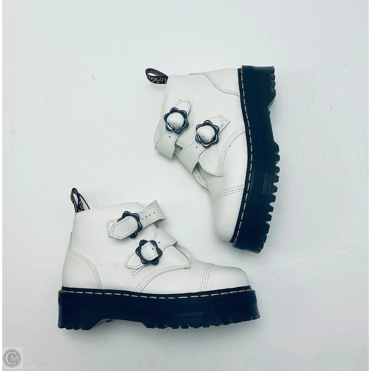 Boots Designer By Dr Martens In White, Size: 9