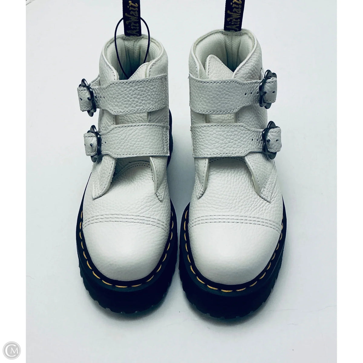 Boots Designer By Dr Martens In White, Size: 9