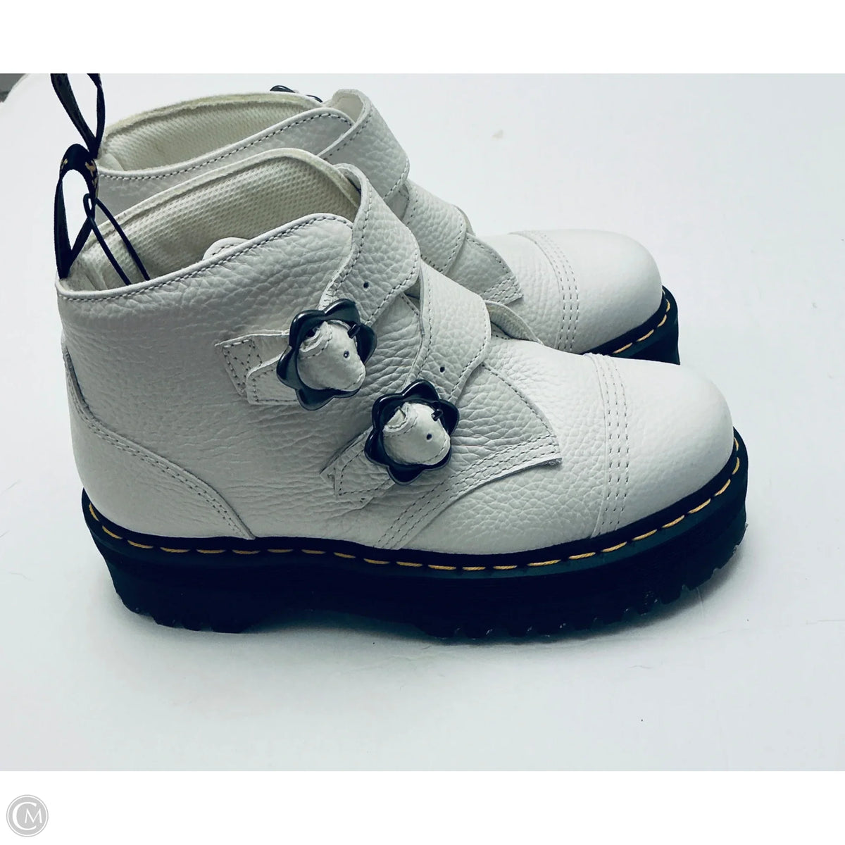Boots Designer By Dr Martens In White, Size: 9