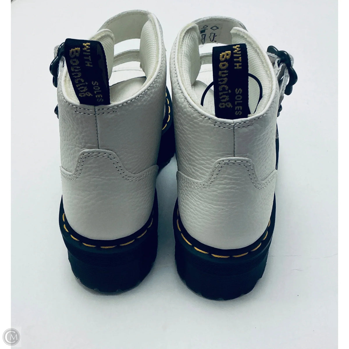Boots Designer By Dr Martens In White, Size: 9