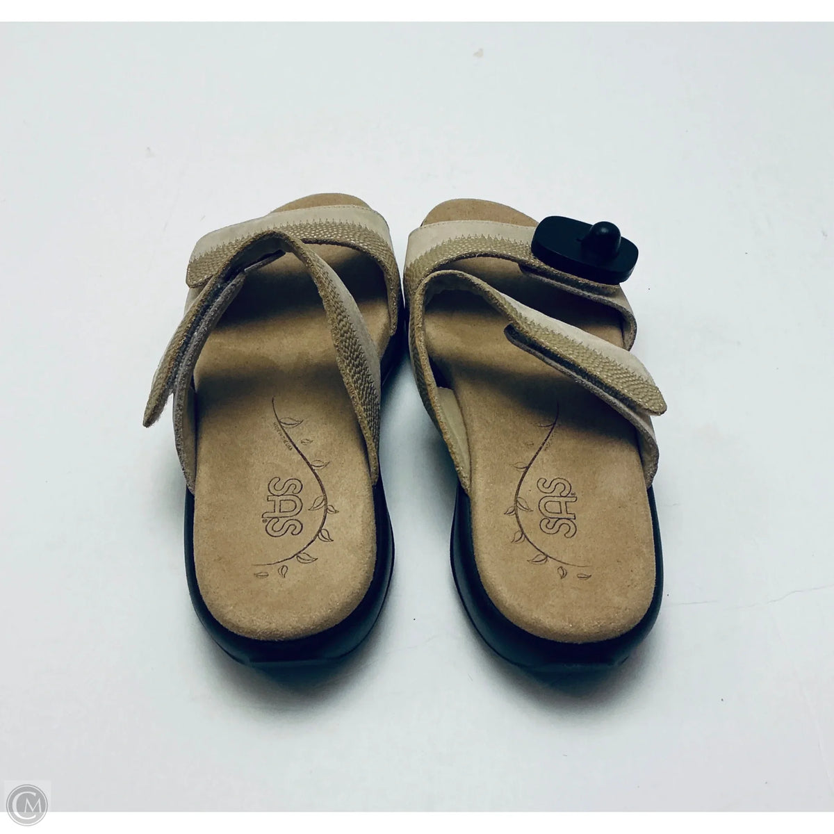 Sandals Flats By Sas In Gold, Size: 9