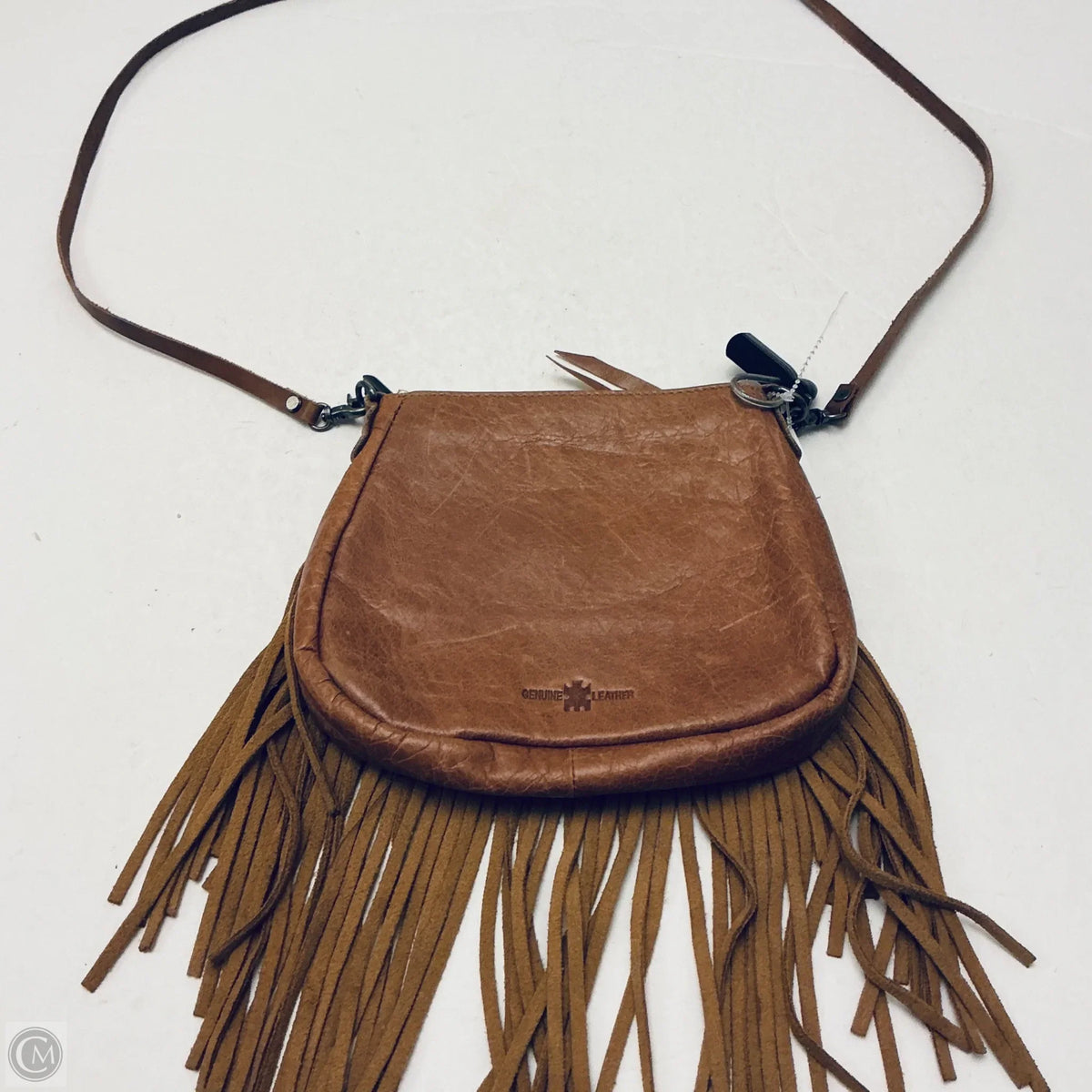 Crossbody Leather By Clothes Mentor, Size: Small
