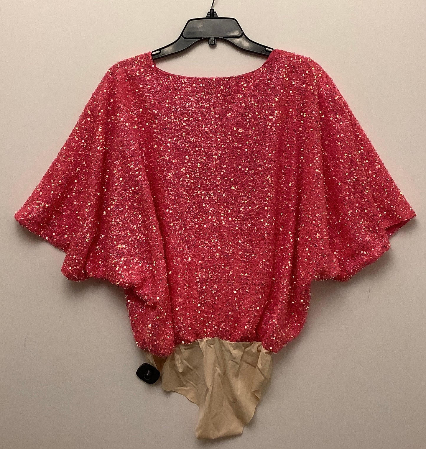 Top Short Sleeve By Clothes Mentor In Pink, Size: L