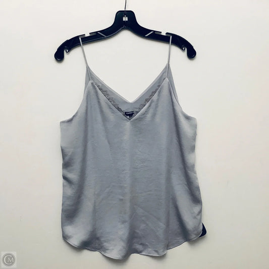 Top Sleeveless By Express In Grey, Size: M