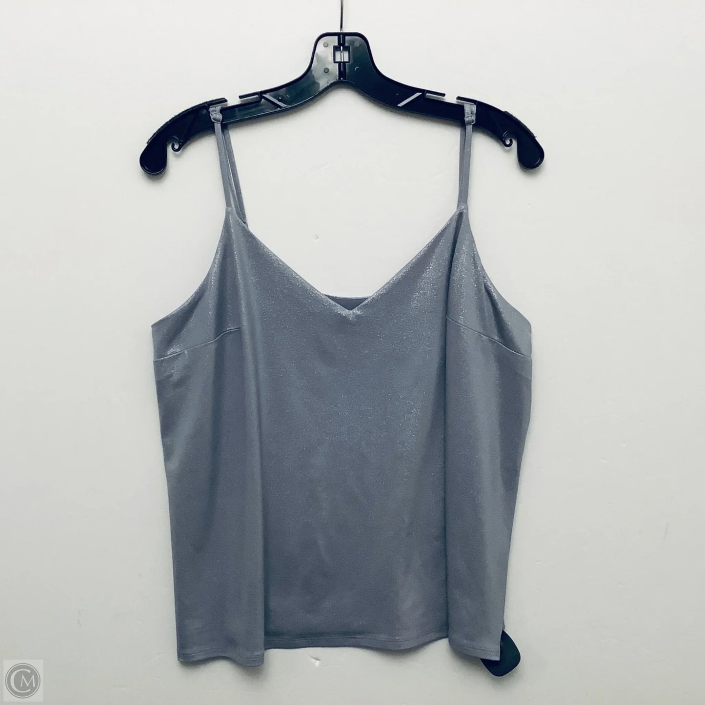 Top Sleeveless By Express In Grey, Size: L