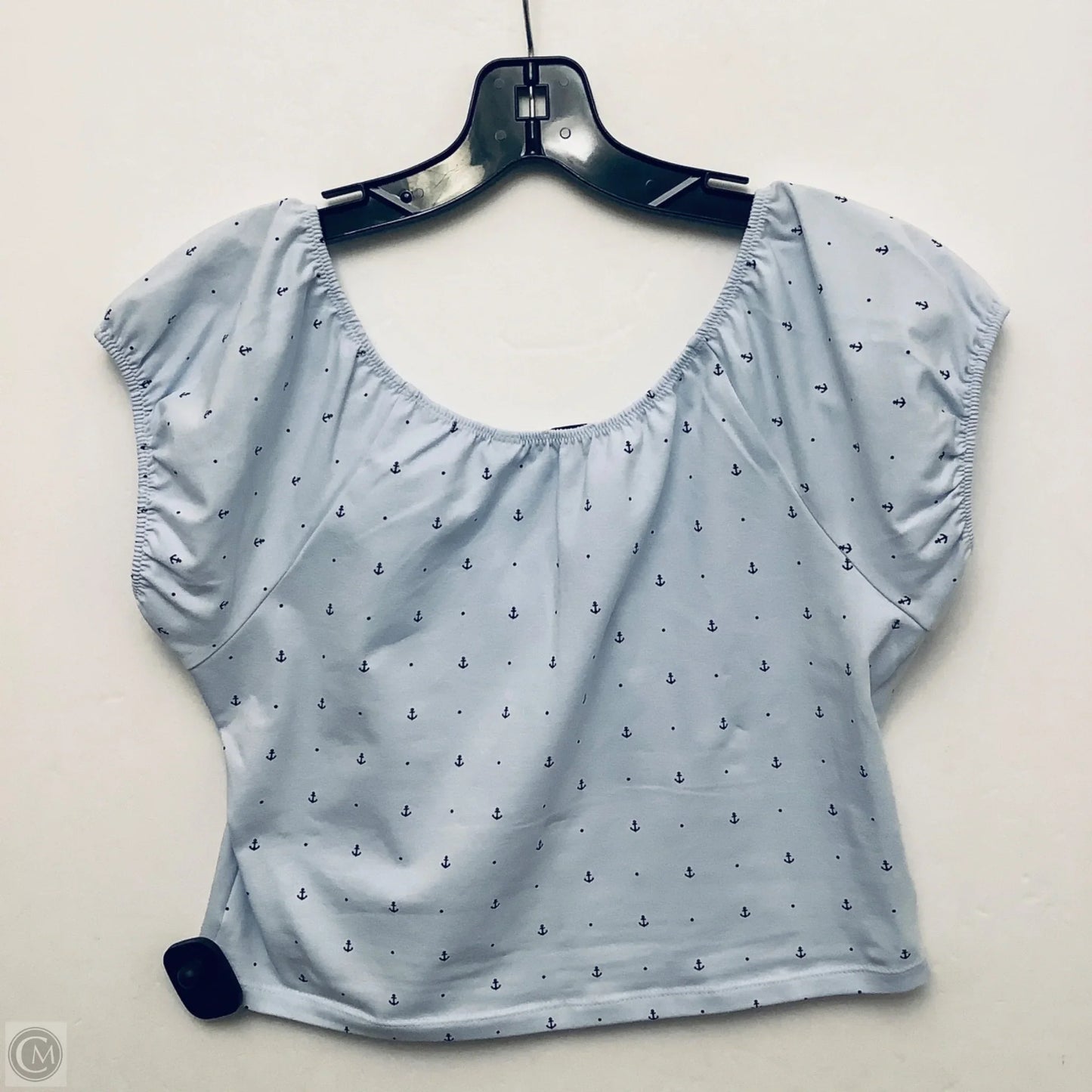 Top Short Sleeve By Aritzia In Blue, Size: L