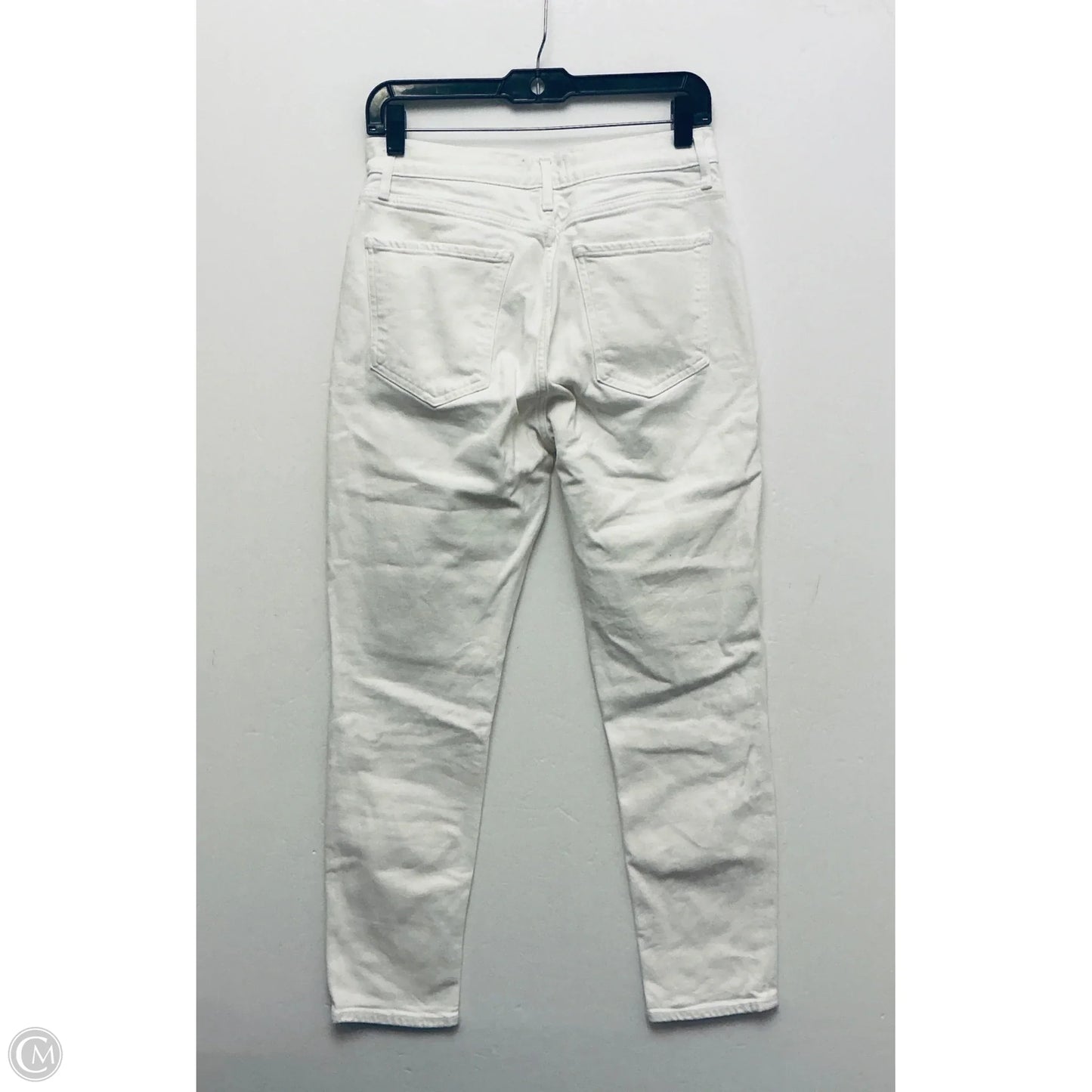 Jeans Skinny By Agolde In White, Size: 6
