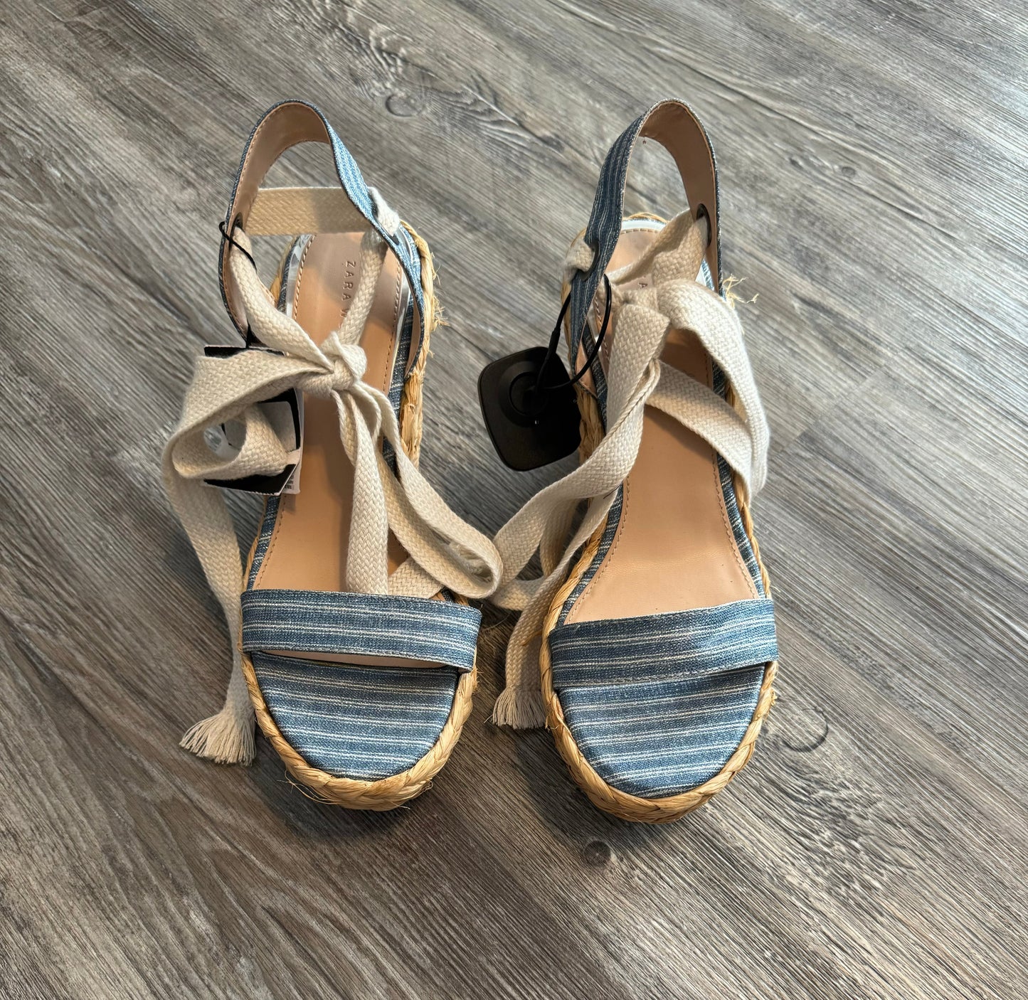 Shoes Heels Wedge By Zara Women  Size: 8